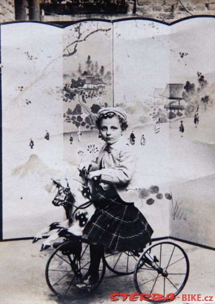Children tricycle - England, circa 1920
