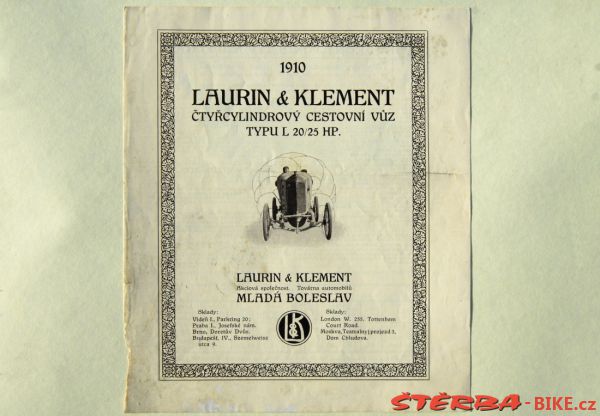 Laurin & Klement 1910 – Cars