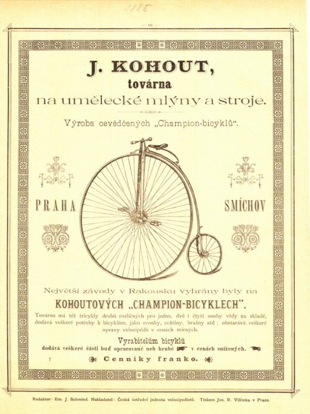 Jan Kohout and Registration of the brand
