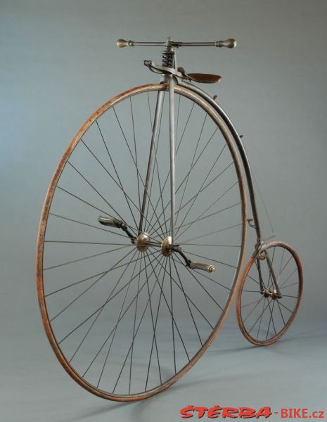 High wheel with suspension, France - around 1876