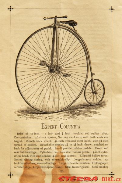 Columbia Expert, Pope Manufacturing Co., Boston, USA – 1884