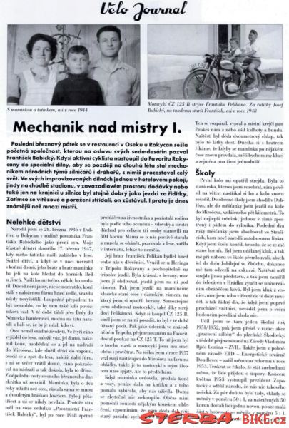 Mechanik nad mistry - Franta babický