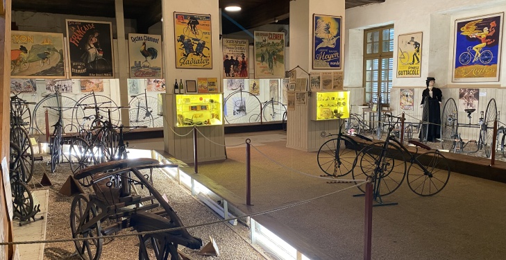 Musee du Velo - Abbaye Trois-Fontaines, France Musee du Velo - Abbaye Trois-Fontaines, France