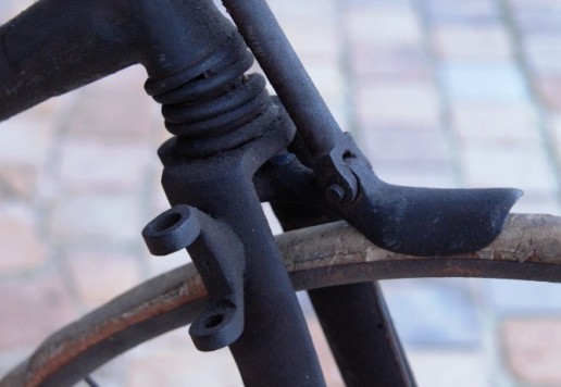 Tricykl tandem, cca 1890