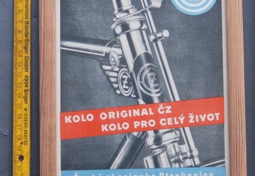 2 ks reklamní plakátek "ČZ"