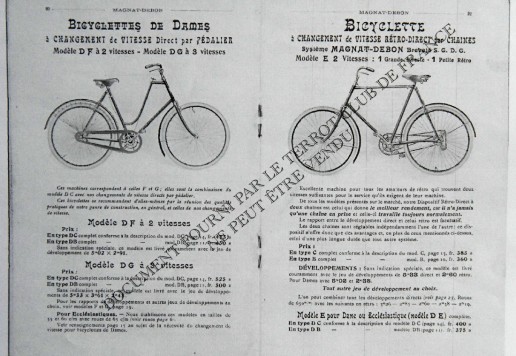 Magnat Debon 3 rychlosti - 1908/13