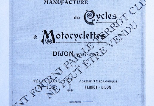 TERROT retro-directe de dame, France, 1905-13