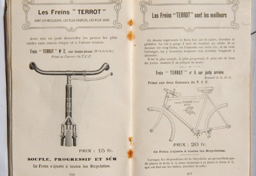 TERROT retro-directe de dame, France, 1905-13