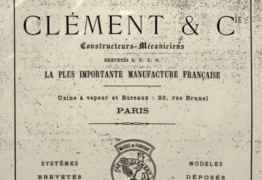 Clément et Cie Safety Bicycle – 1889