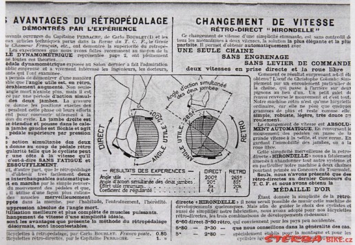 Hirondelle LUXE, retro directe - Francie cca 1910