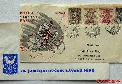 Soubor známek a razítek ZM - Česká Republika
