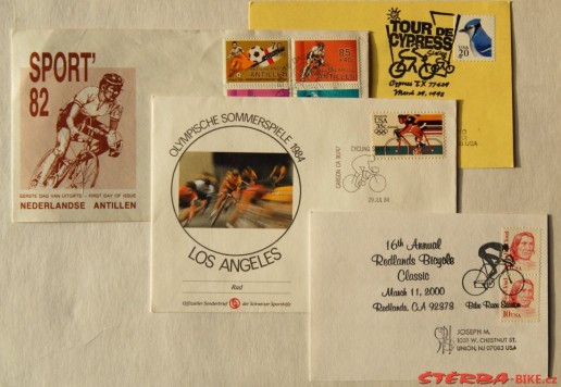 Group of postage stamps and postmarks - mixing