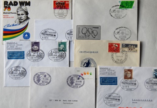 Group of postage stamps and postmarks -Germany