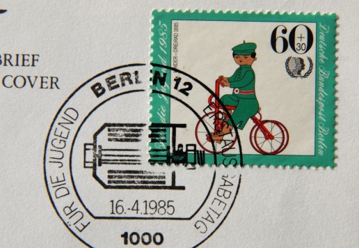 Soubor razítek, známek a obálek - Německo