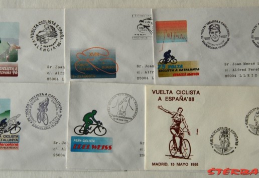Group of postage stamps and postmarks -Spain