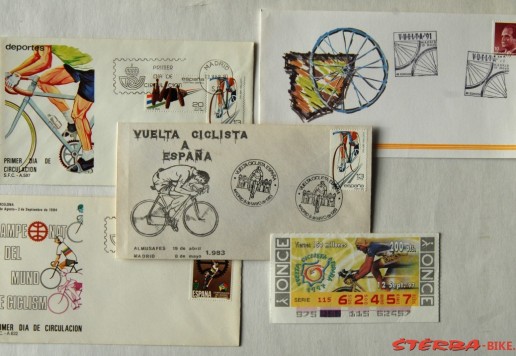 Group of postage stamps and postmarks -Spain