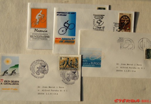 Group of postage stamps and postmarks -Spain