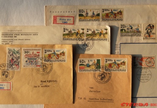 Group of postage stamps and postmarks - Russia