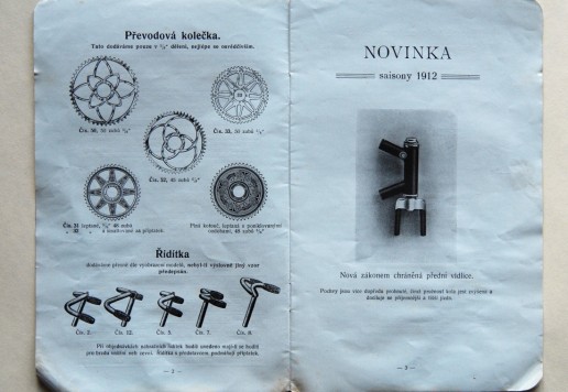 Katalog "Premier" - 1912 česky