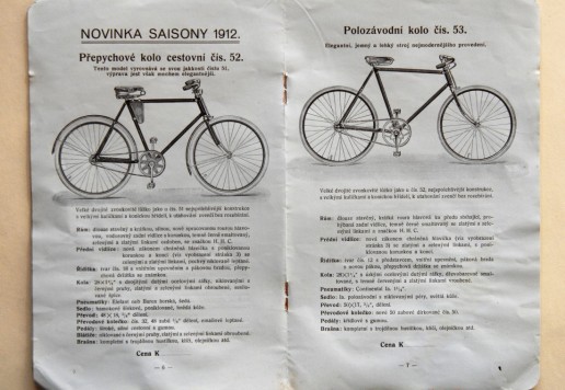 Katalog "Premier" - 1912 česky