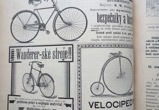 VELOCIPEDISTA - 1890 magazine