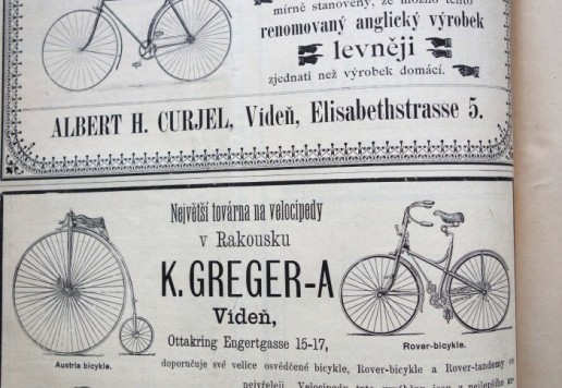 VELOCIPEDISTA - 1890 magazine