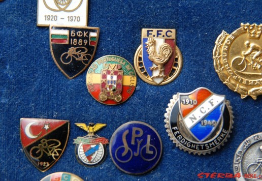 Approx. 150 pins of cycling, federations