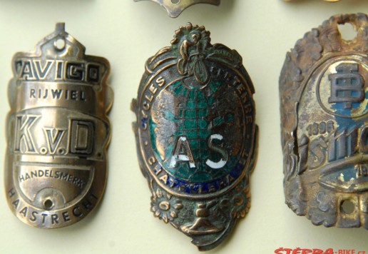Set of 17 name plates