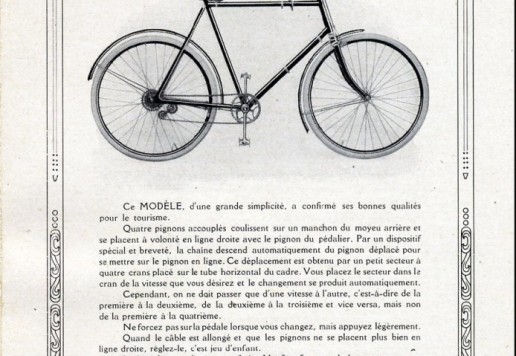 Terrot HT system bike, c.1920