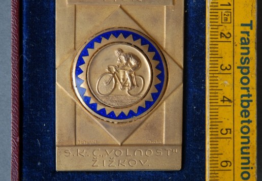 3x cycling medal