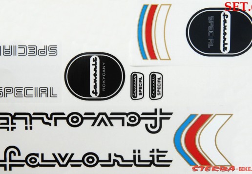 Frame stickers FAVORIT - SET 6