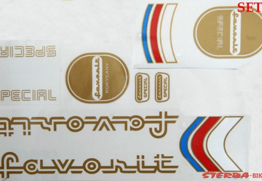Frame stickers FAVORIT - SET 8