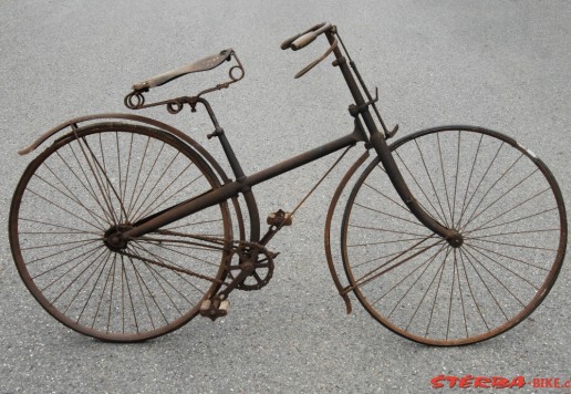 Peugeot early X-frame safety, c.1889/90