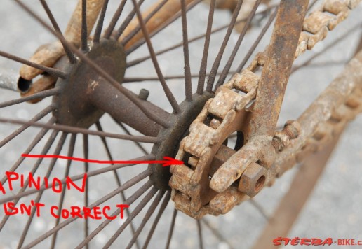 Rudge safety "Diamant", 1889/92