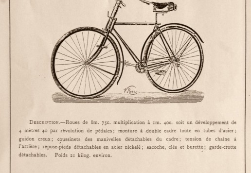 Rudge safety "Diamant", 1889/92
