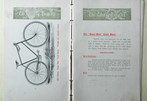 "The Liberty" firemní katalog - 1893