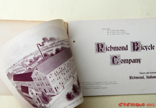 "Richmond" firemní katalog - 1896