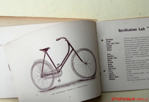 "Richmond" firemní katalog - 1896