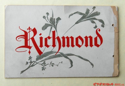 "Richmond" firemní katalog - 1896
