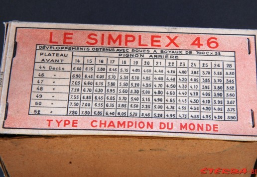 Simplex přehazovačka 1946