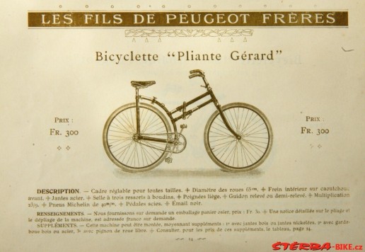 „Pliante Gérard“ - Peugeot