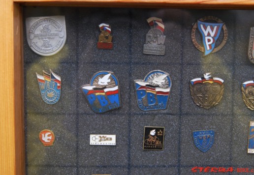 Badges "Course de la Paix" in box