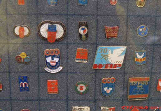 Badges "Course de la Paix" in box