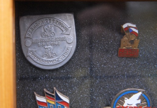 Badges "Course de la Paix" in box
