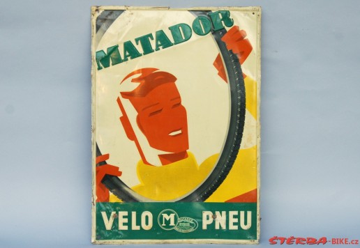 Reklamní cedule "Matador"