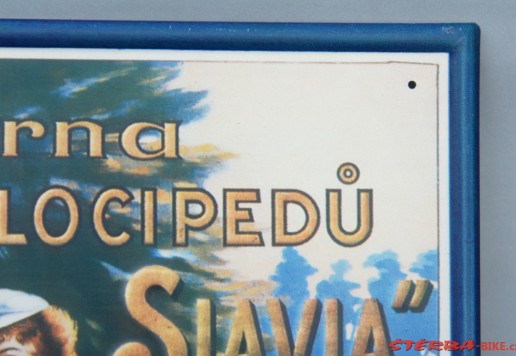 Reklamní cedule "Laurin & Klement"
