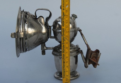 Karbidová lampa Radium Kralupy