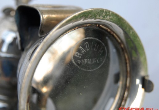 Karbidová lampa Radium Kralupy