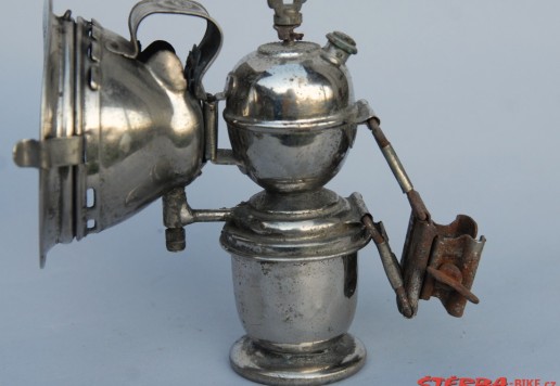 Karbidová lampa Radium Kralupy