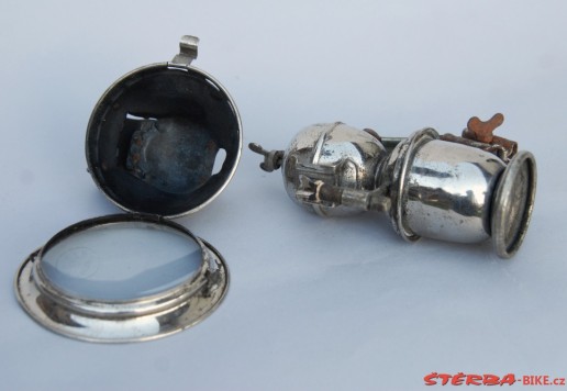 Karbidová lampa Radium Kralupy